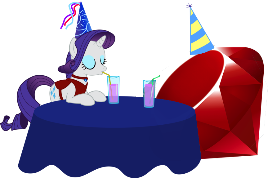 Pony Party Celebration PNG image