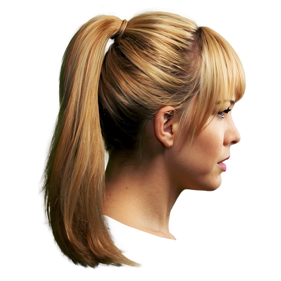 Ponytail D PNG image