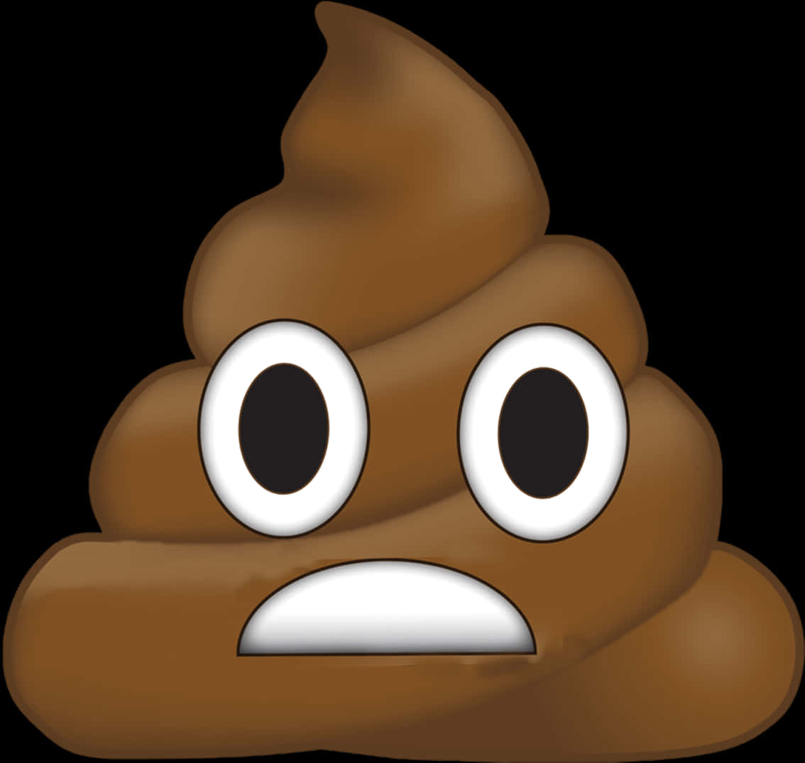 Poop Emoji Graphic PNG image