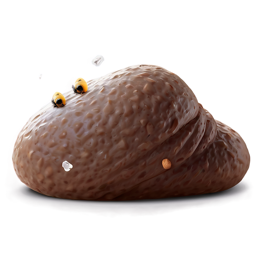 Poop With Flies Png 05232024 PNG image