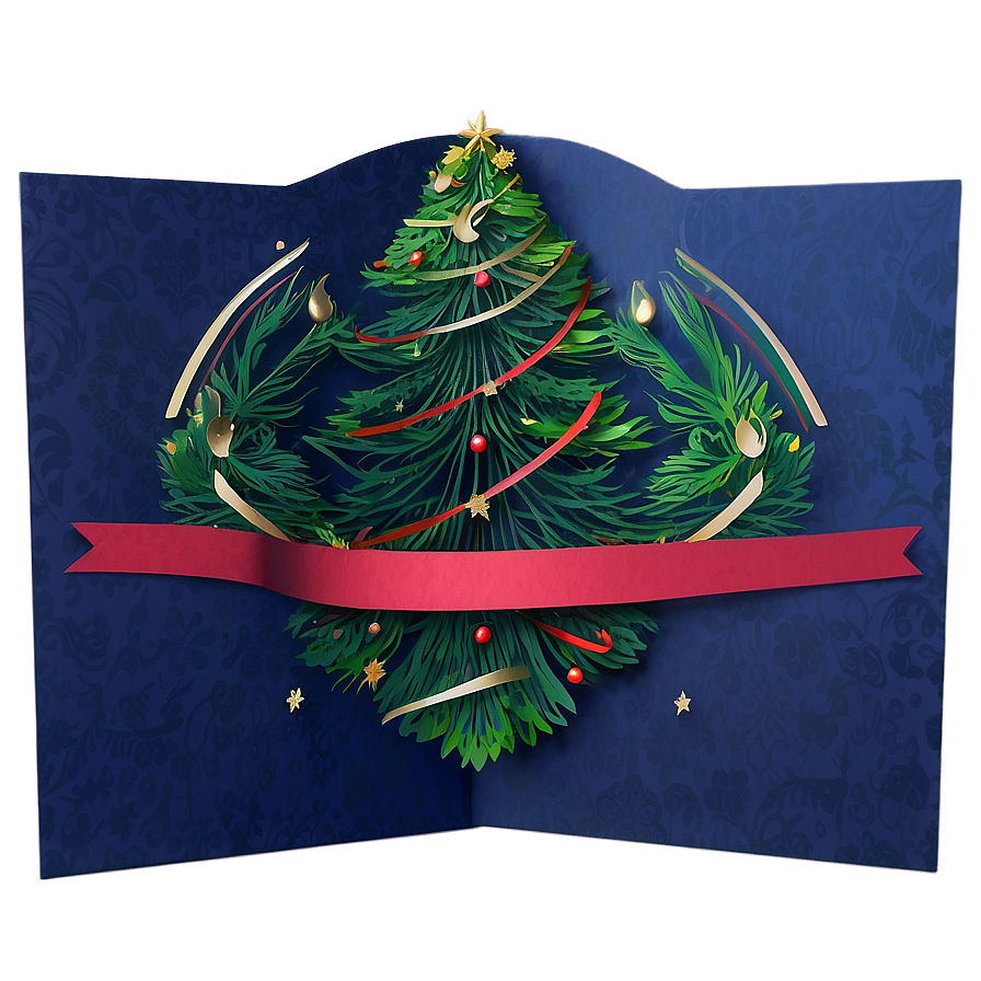 Pop Up Christmas Card Png Uft PNG image