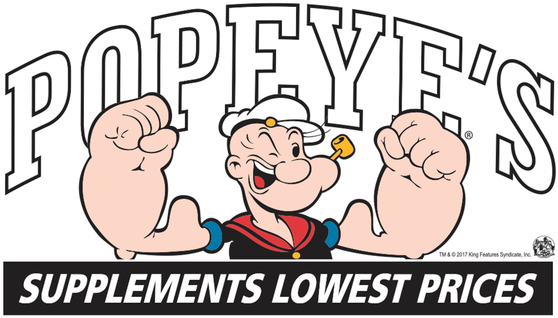 Popeye Supplements Advertisement PNG image