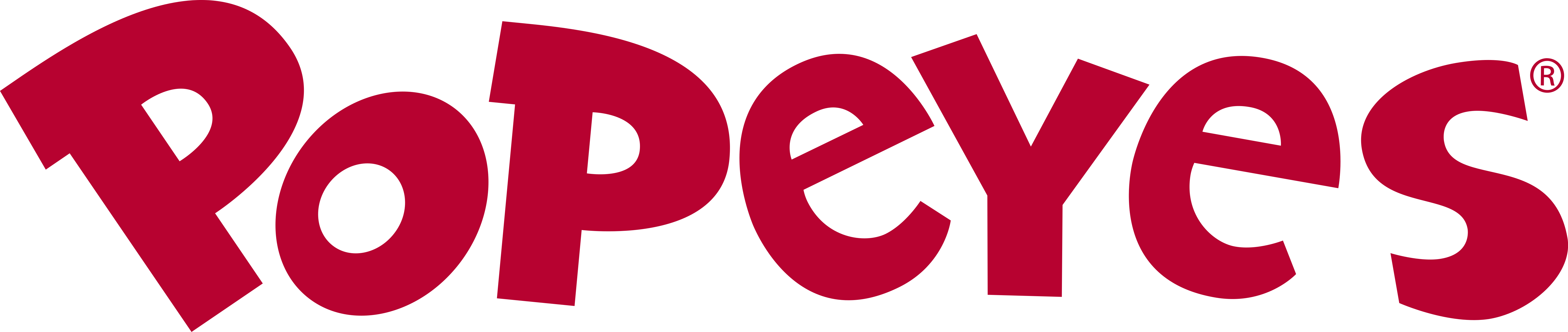 Popeyes Logo Red Background PNG image