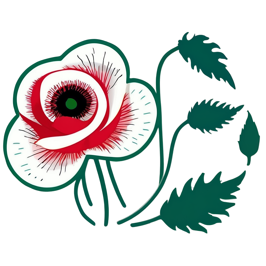 Poppy Flower Cricut Svg Png 81 PNG image