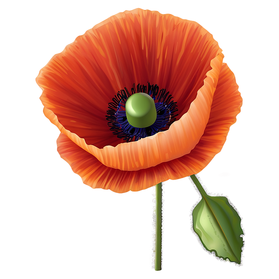 Poppy Flower Transparent Png Ods59 PNG image