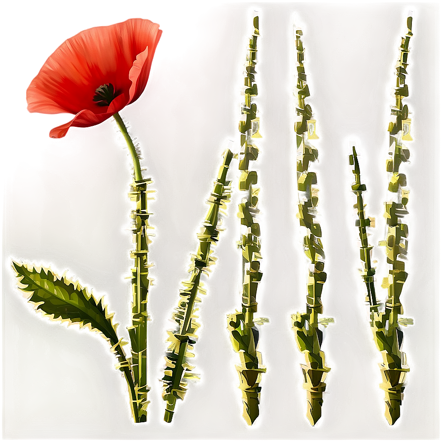 Poppy Flower Transparent Png Pib PNG image