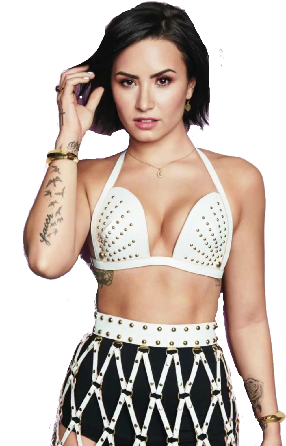 Popstar_in_ Studded_ Outfit.png PNG image