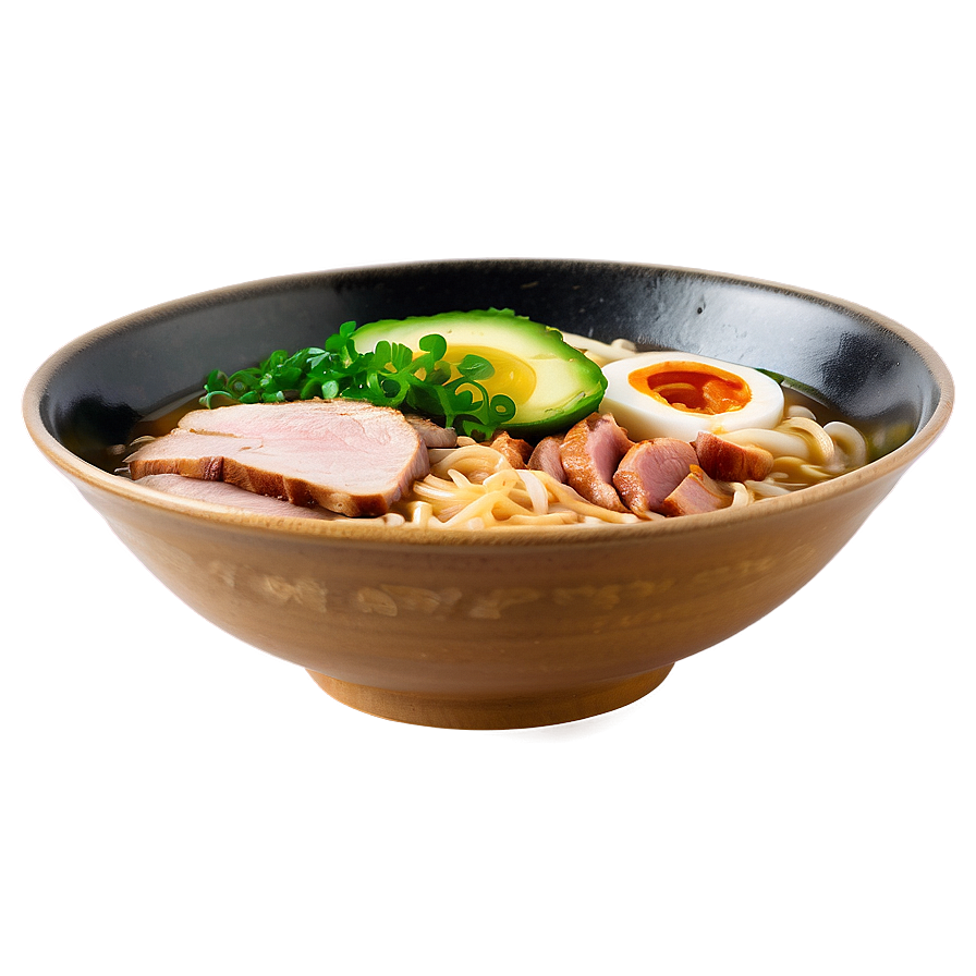 Pork Ramen Bowl Png 06212024 PNG image