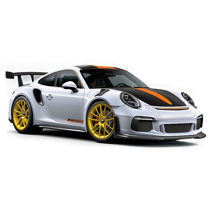 Porsche 911 Gt3 Rs Detailed View Png 06292024 PNG image