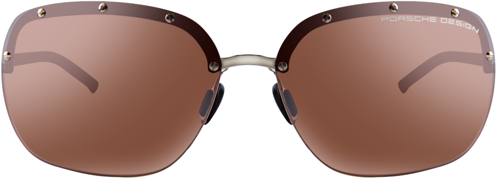 Porsche Design Sunglasses Brown Lens PNG image