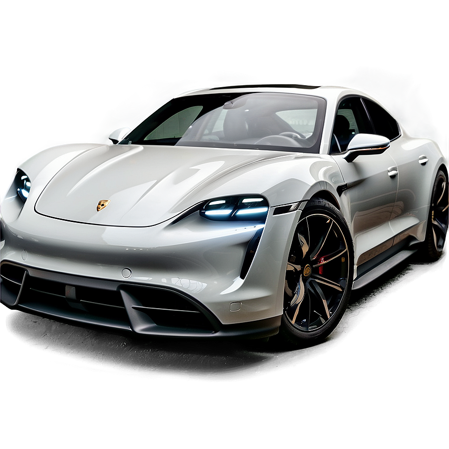 Porsche Taycan Electric Car Png 06292024 PNG image