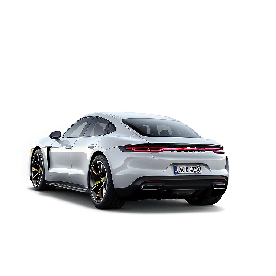 Porsche Taycan Rear Look Png Nvb77 PNG image