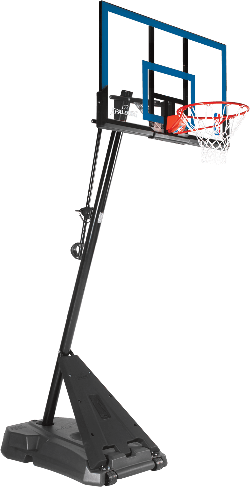 Portable Basketball System Spalding PNG image