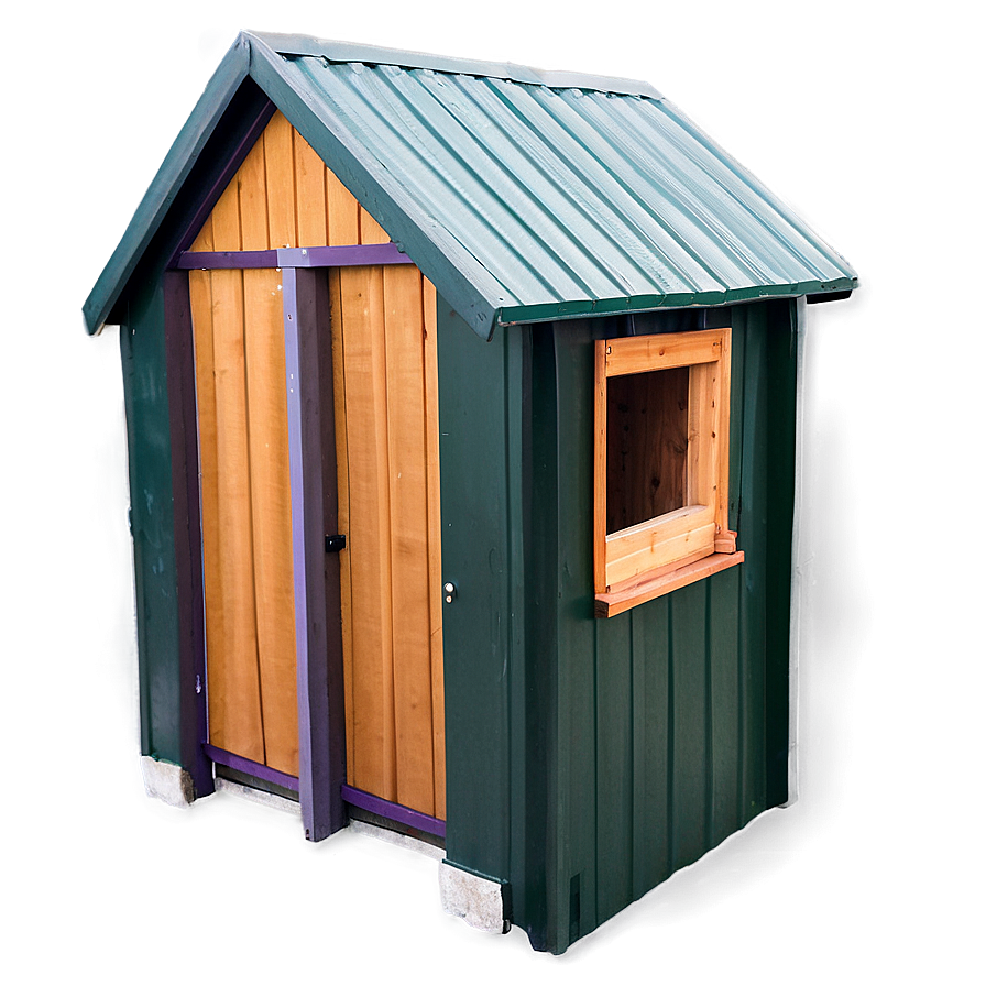 Portable Camping Outhouse Png 06262024 PNG image