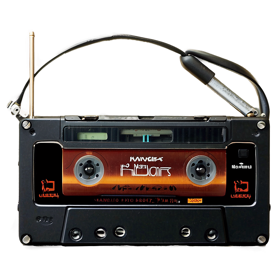 Portable Cassette Player Walkman Png Vmu PNG image