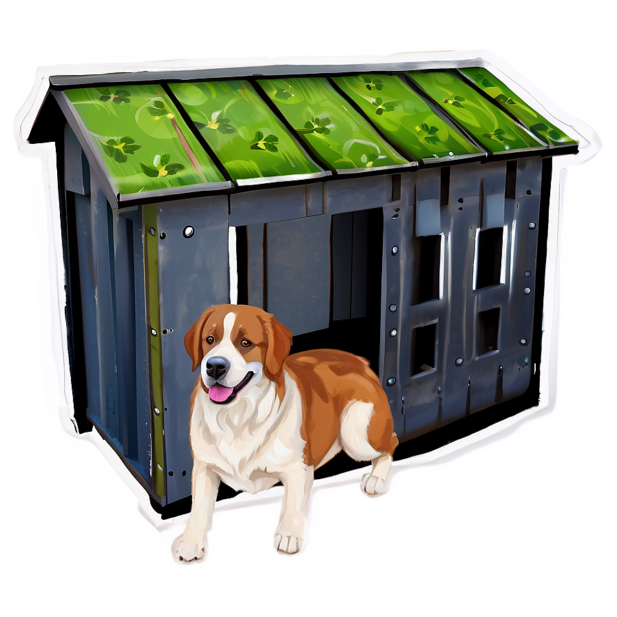 Portable Dog House Png Fvx PNG image