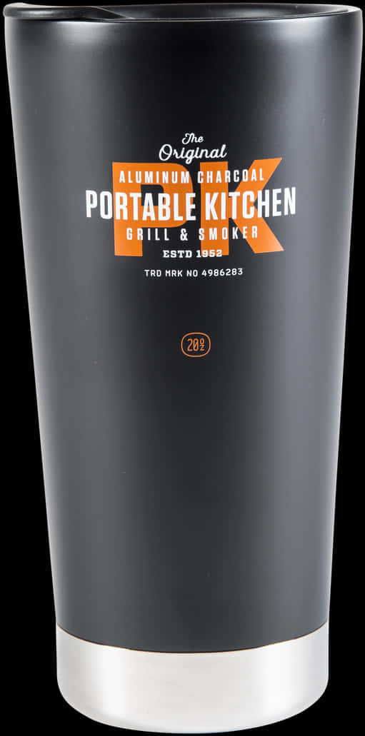 Portable Kitchen Grill Smoker Tumbler PNG image