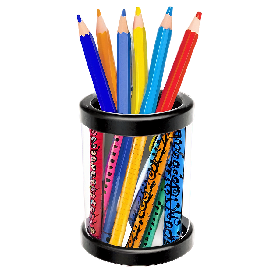 Portable Pencil Holder Png Ood28 PNG image