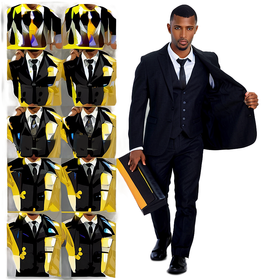 Portrait Of Man In Suit Png 58 PNG image
