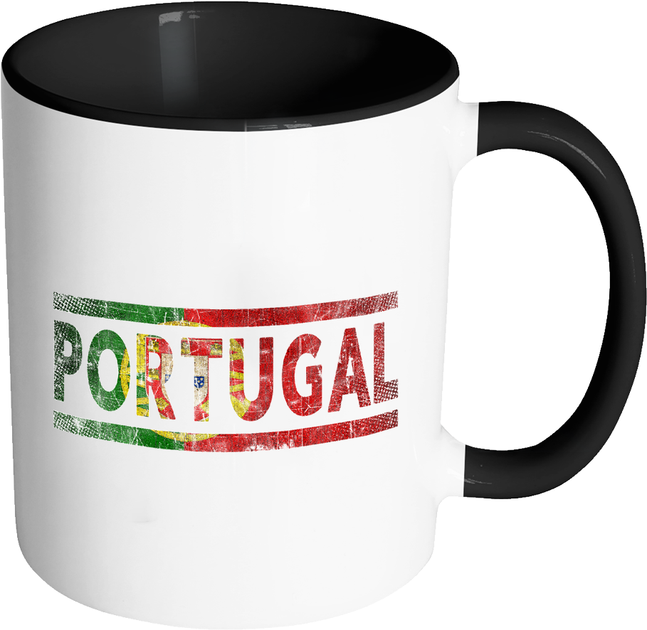 Portugal Flag Design Mug PNG image