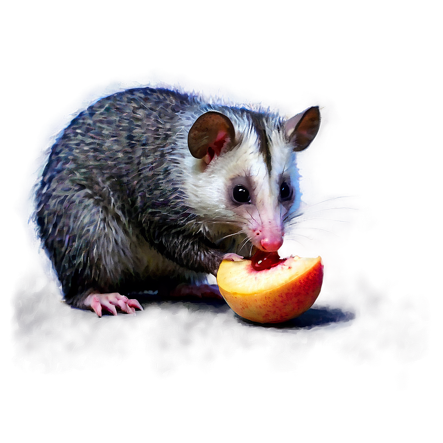 Possum Eating Fruit Png Ije PNG image