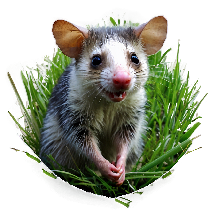 Possum In Grass Png Ixd PNG image