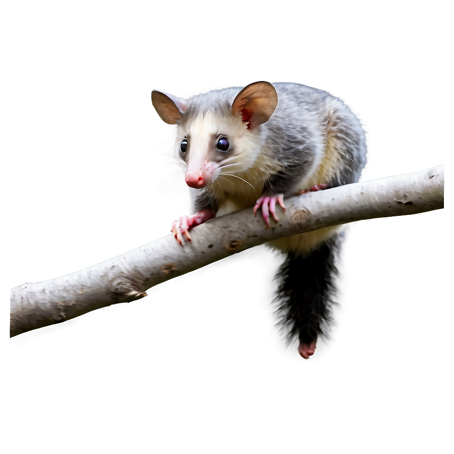 Possum On Branch Png 06112024 PNG image