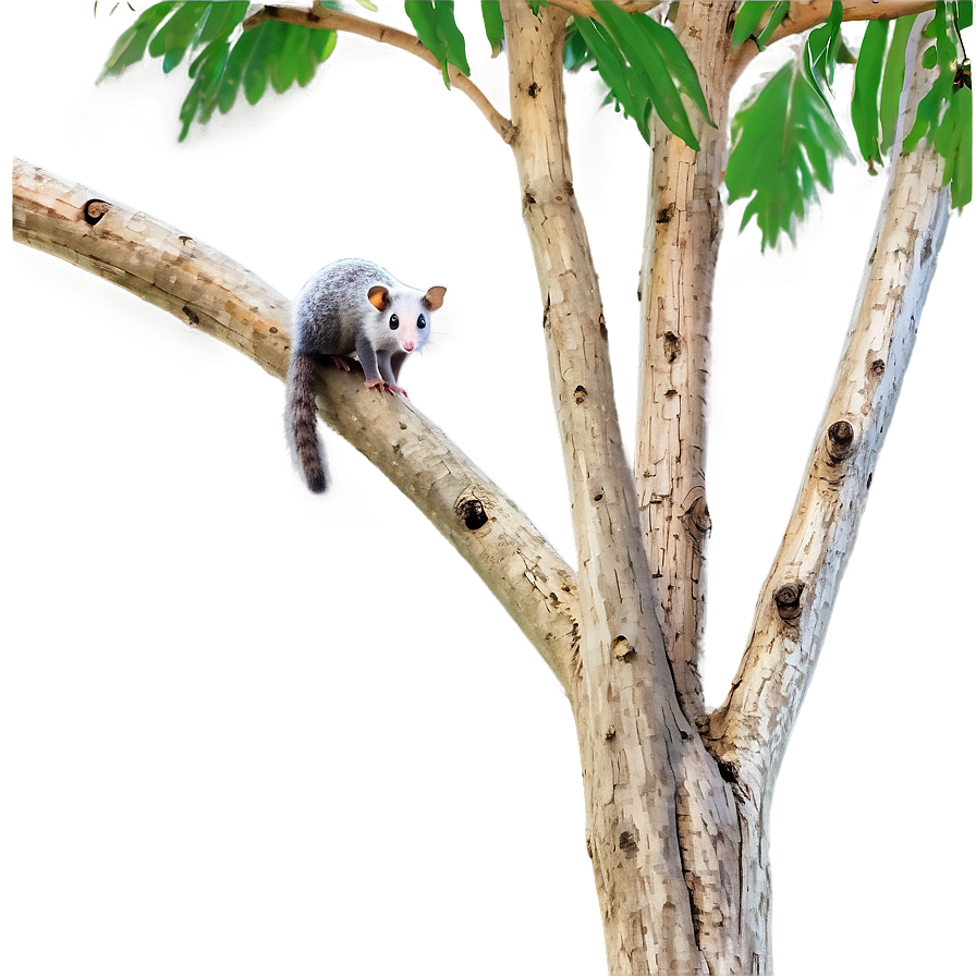 Possum On Branch Png 78 PNG image