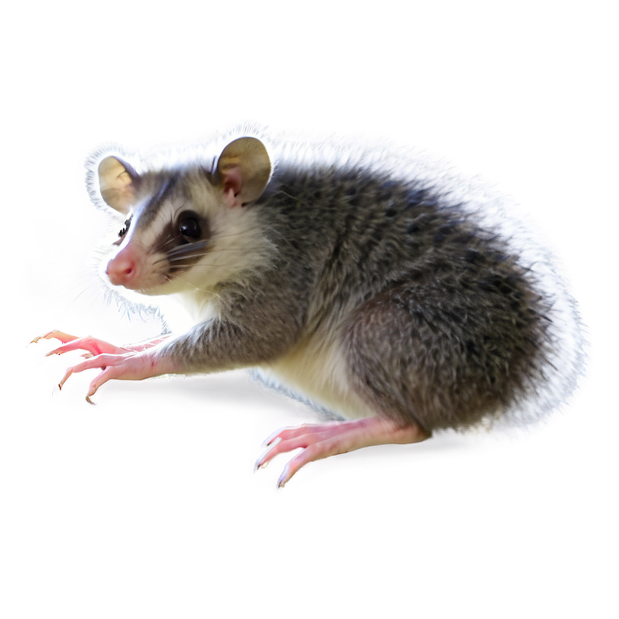 Possum With Babies Png 10 PNG image