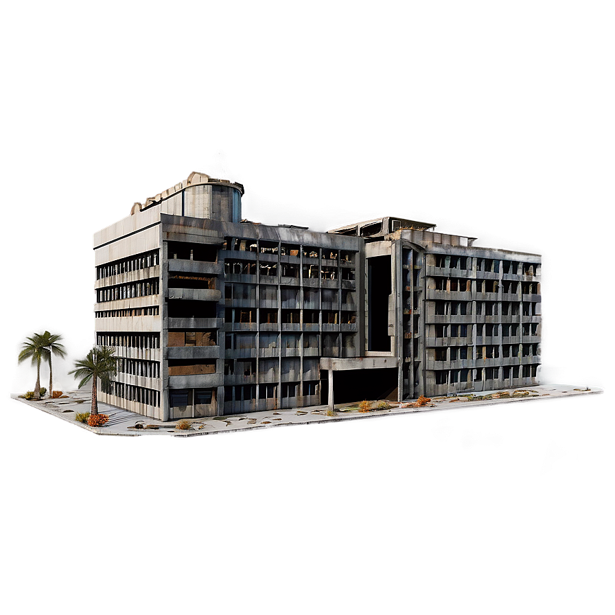 Post-apocalyptic Building Png Mcy PNG image