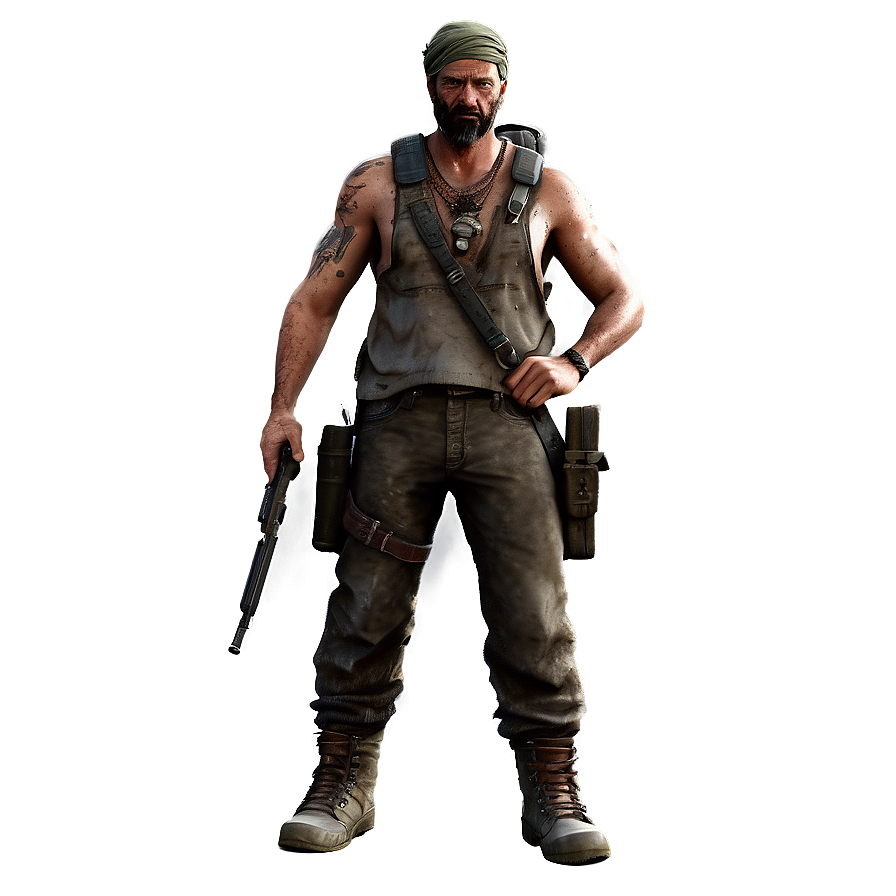 Post-apocalyptic Survivor Character Png 41 PNG image