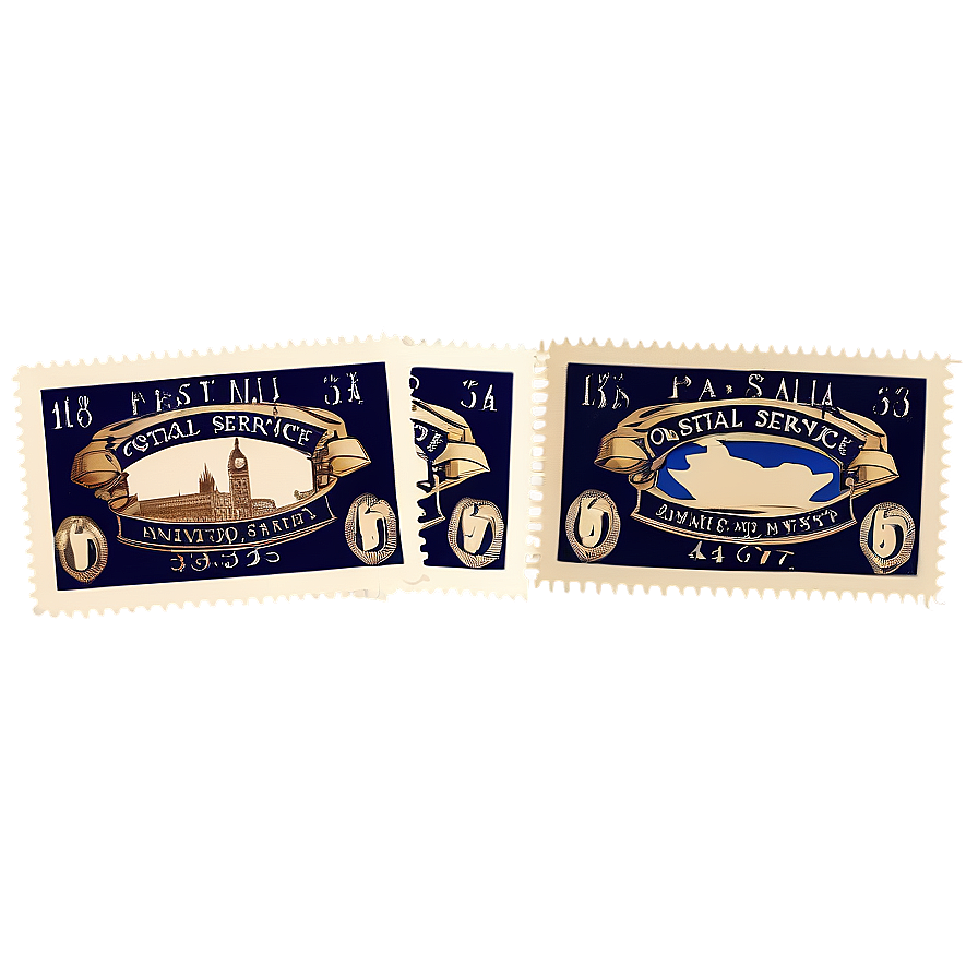 Postal Service Anniversary Postage Stamp Png Wpa PNG image