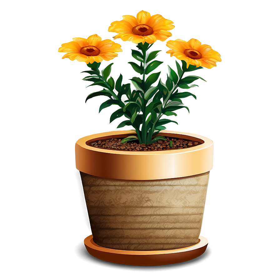 Potted Plant Clipart Png 65 PNG image