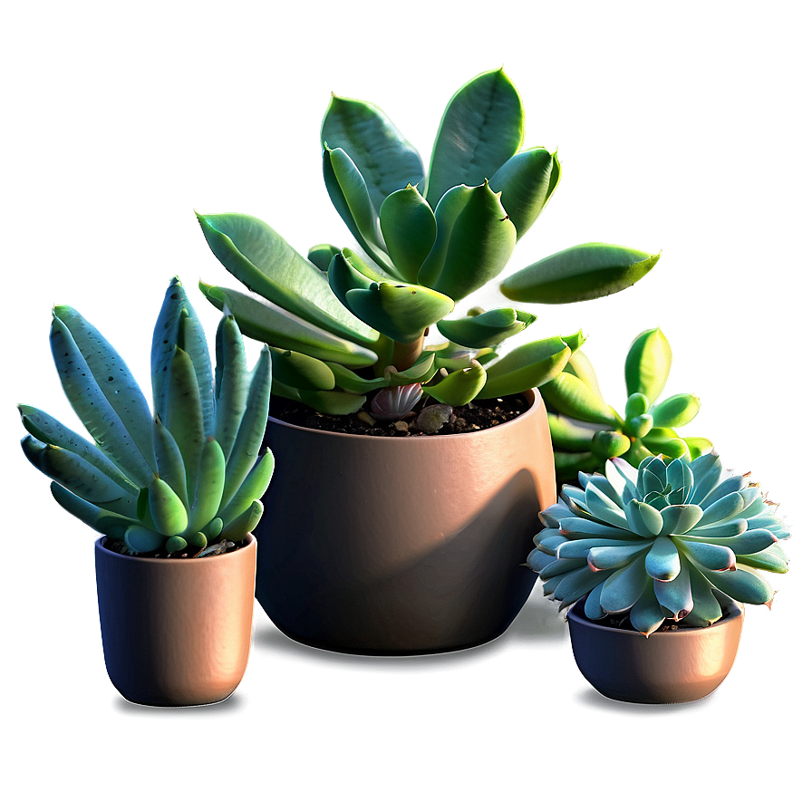 Potted Succulent Png Dlh PNG image