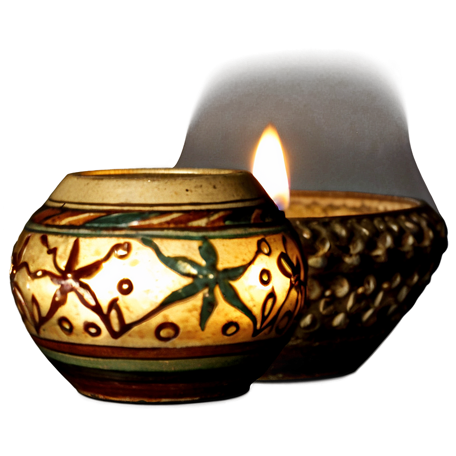 Pottery Candle Holders Png Ahb47 PNG image