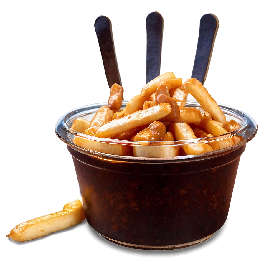 Poutine C PNG image