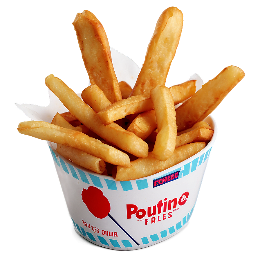 Poutine Fries Feast Png Low PNG image