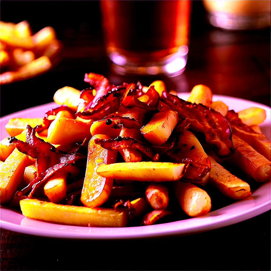 Poutine With Maple Bacon Png 06252024 PNG image