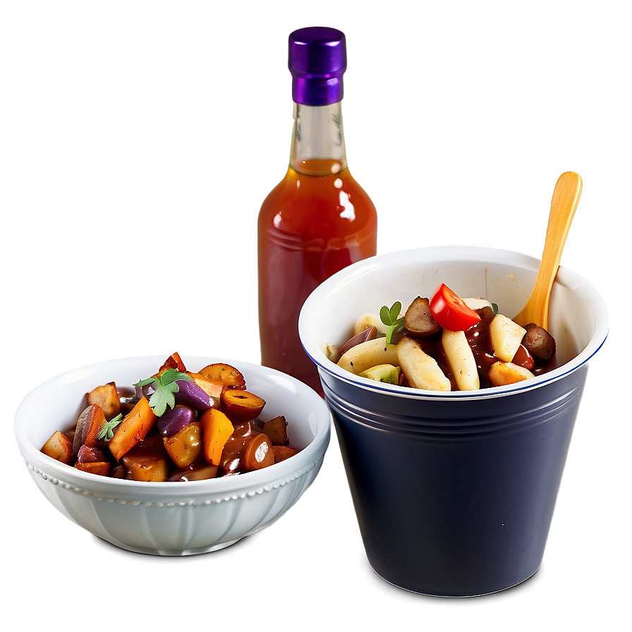 Poutine With Ratatouille Png Wkb71 PNG image