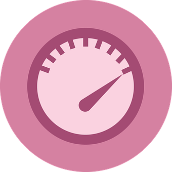 Power Meter Icon Purple Background PNG image