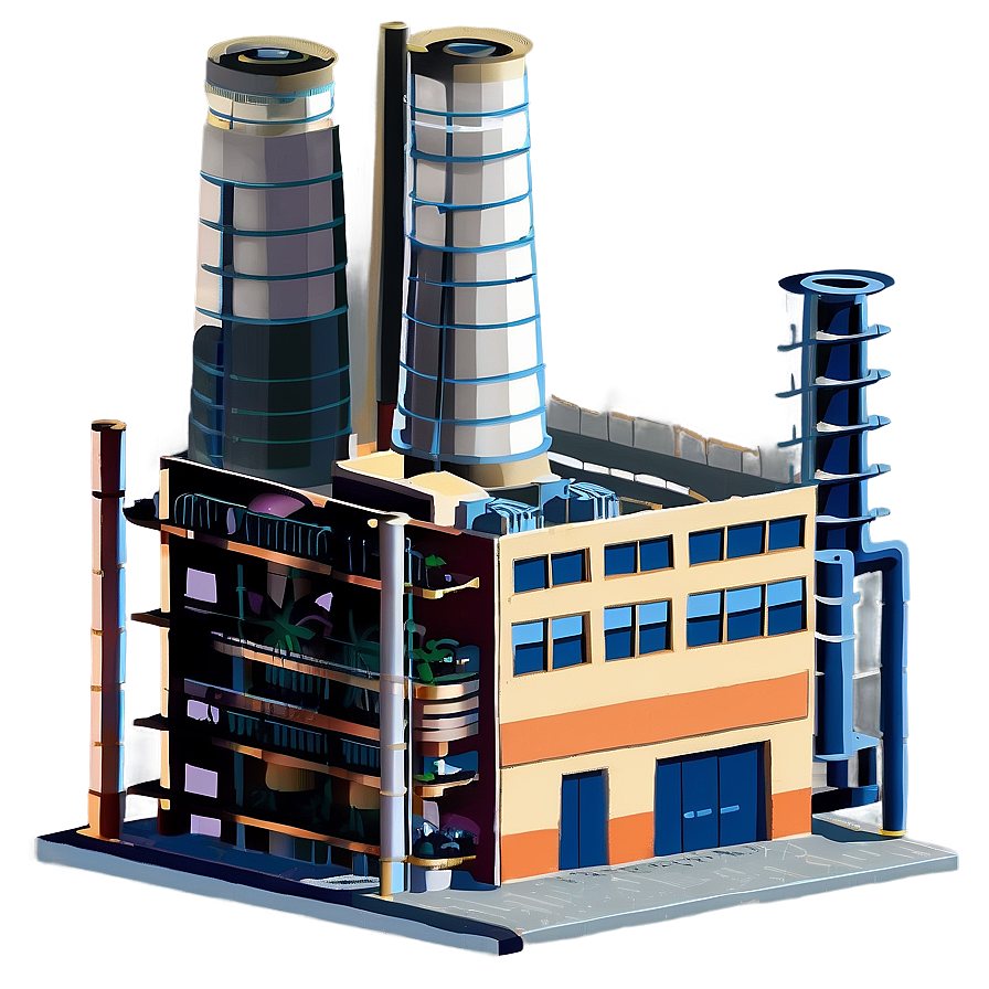 Power Plant A PNG image