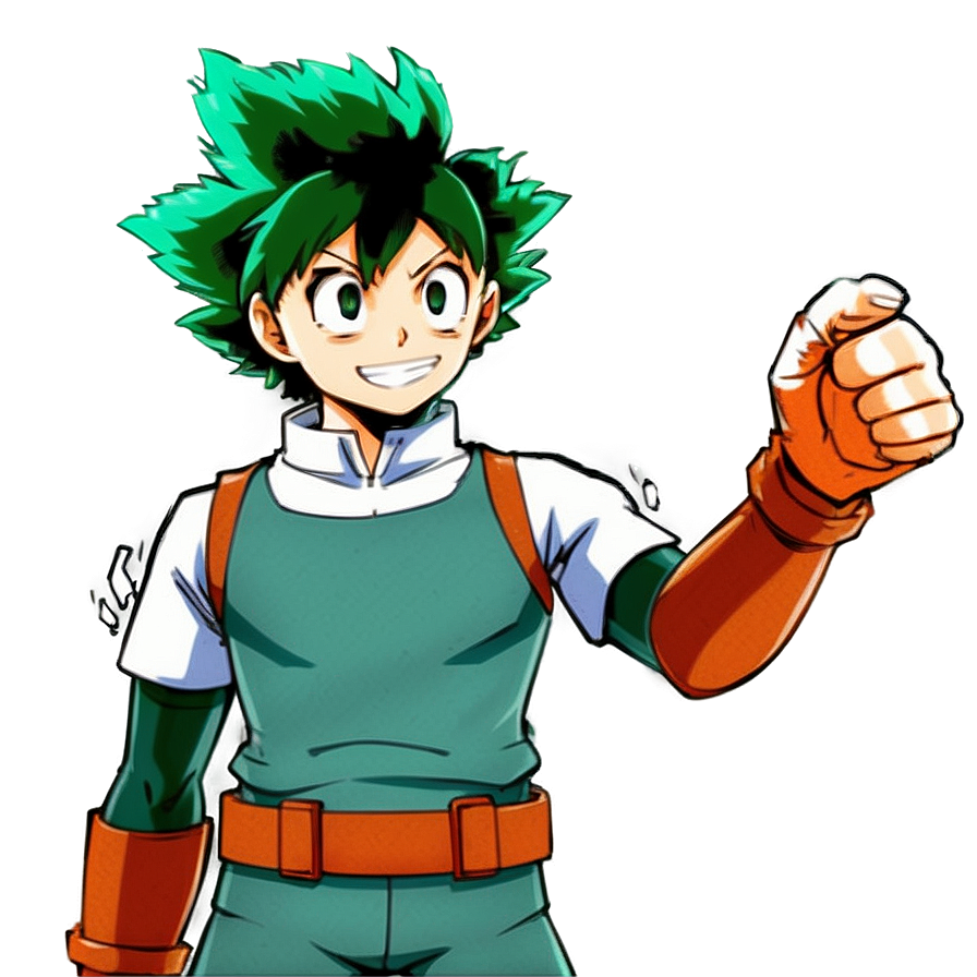 Powered Up Deku Png 99 PNG image