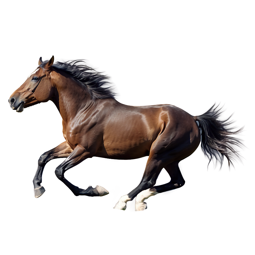 Powerful Mustang Horse Charge Png 31 PNG image