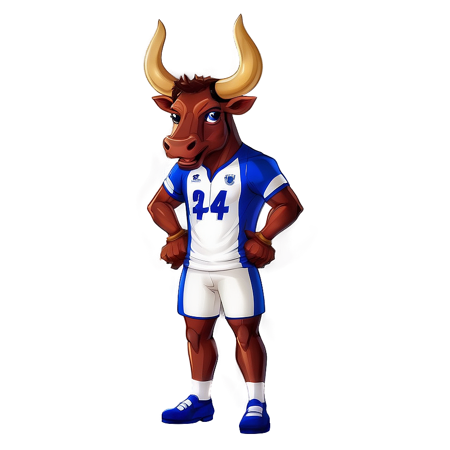 Powerful Ox Mascot Png 86 PNG image