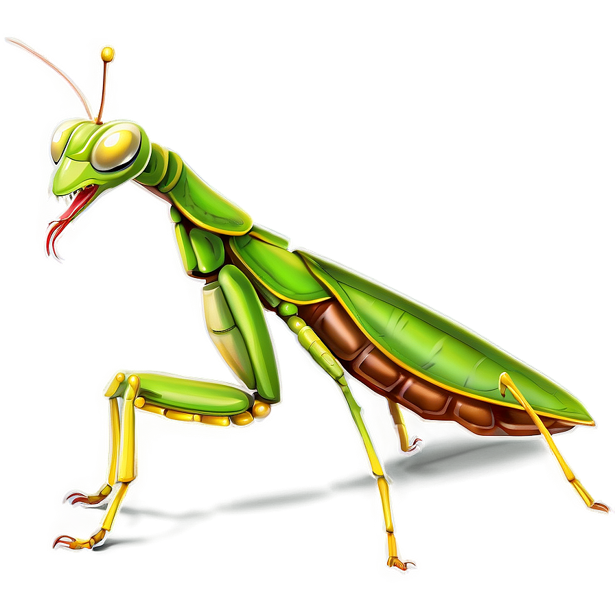 Praying Mantis Art Png Xxb61 PNG image