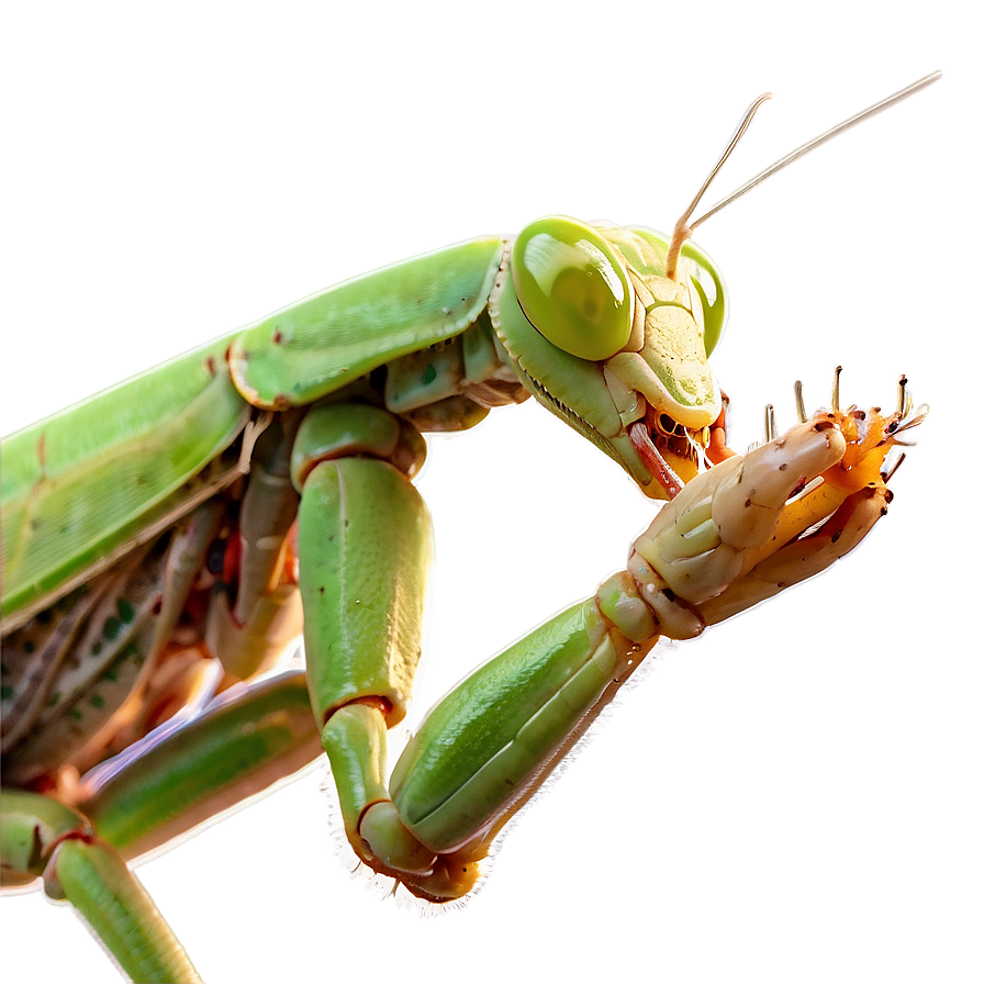 Praying Mantis Eating Png 06122024 PNG image