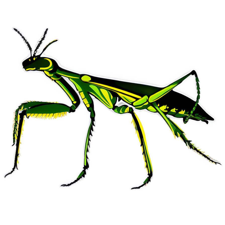 Praying Mantis Silhouette Png Evp PNG image