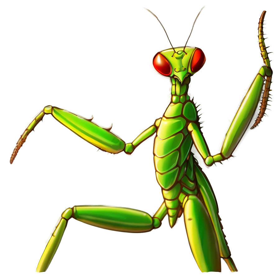 Praying Mantis Sketch Png 20 PNG image