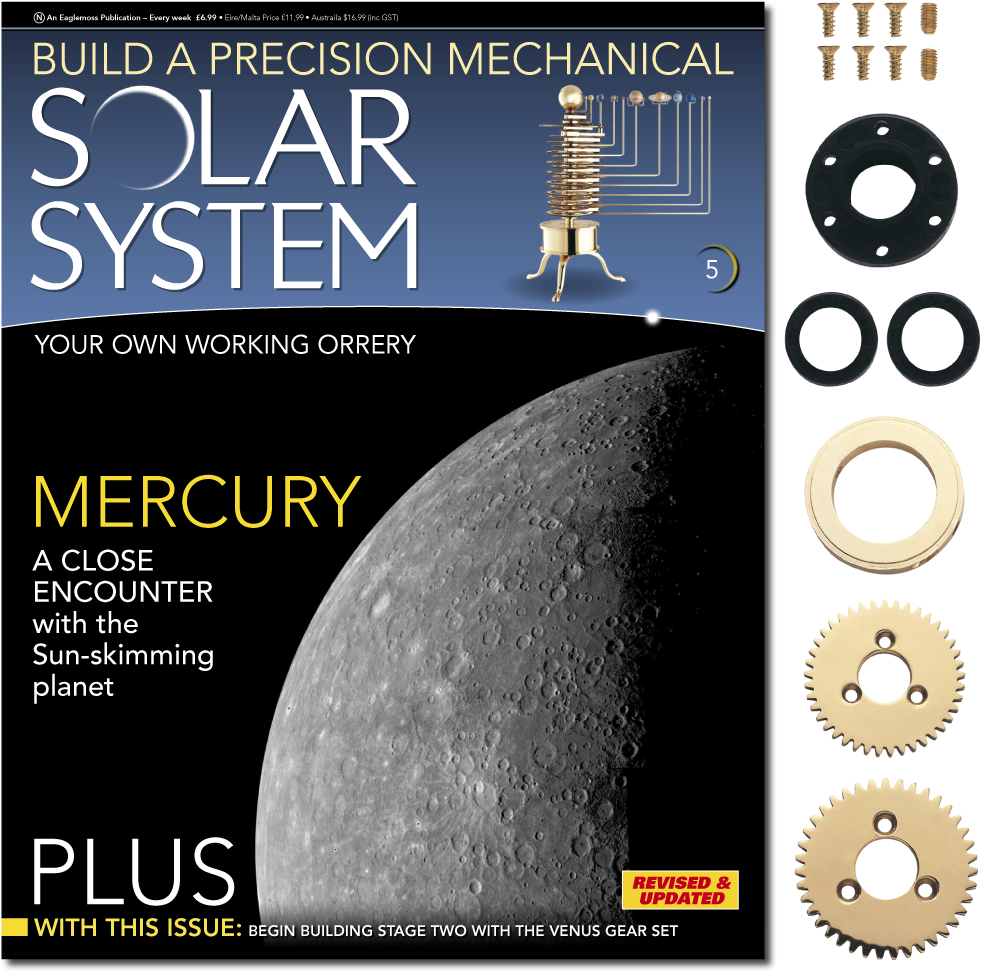 Precision Mechanical Solar System Mercury Edition PNG image