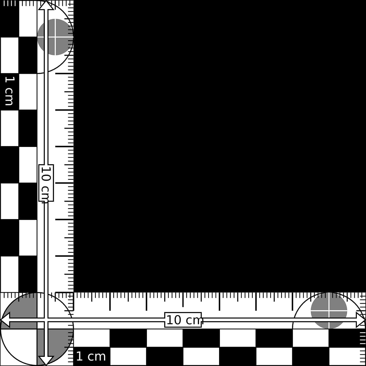 Precision Ruler Measurement Tool PNG image